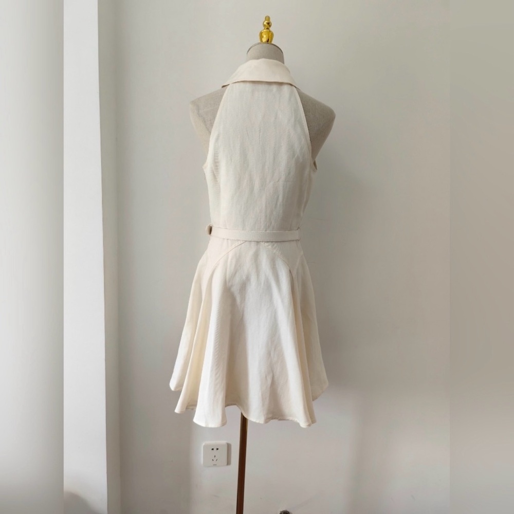 Self-Portrait White Mini Dress - Picture 8 of 14